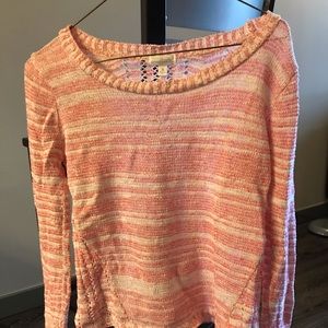 Pink and White Delicate Sweater